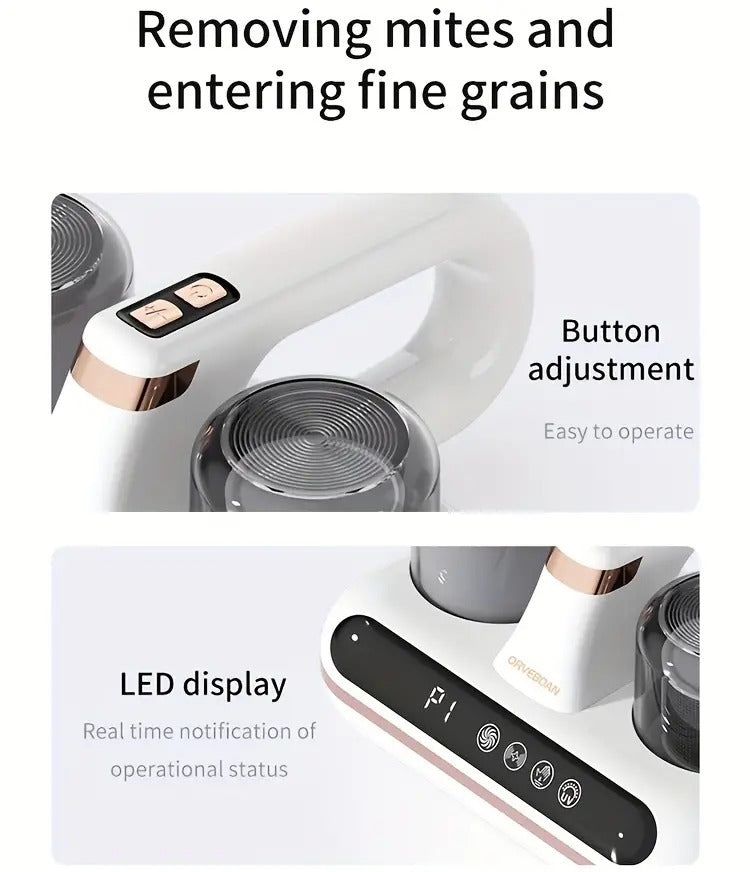 ✨ Aspiradora Mata Acaros Deluxe 🛏️🦠