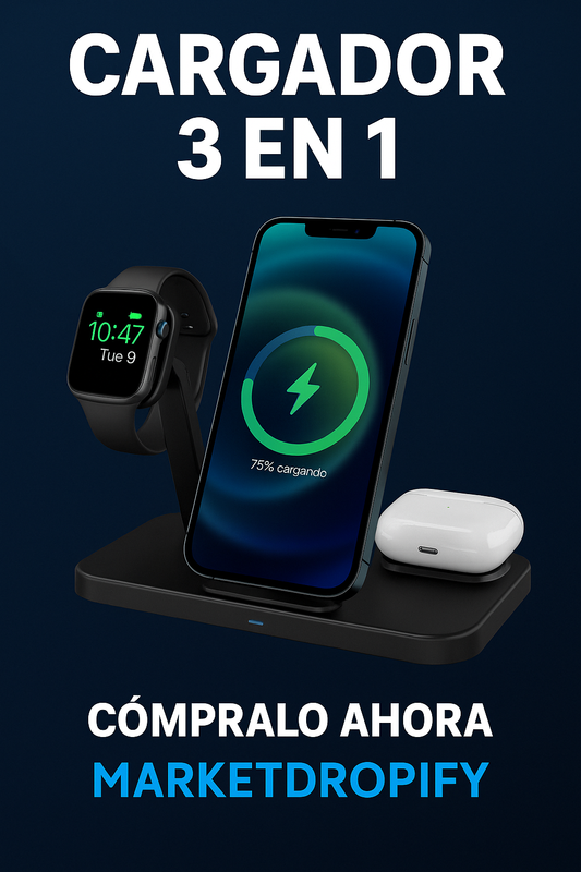 Cargador 3 En 1